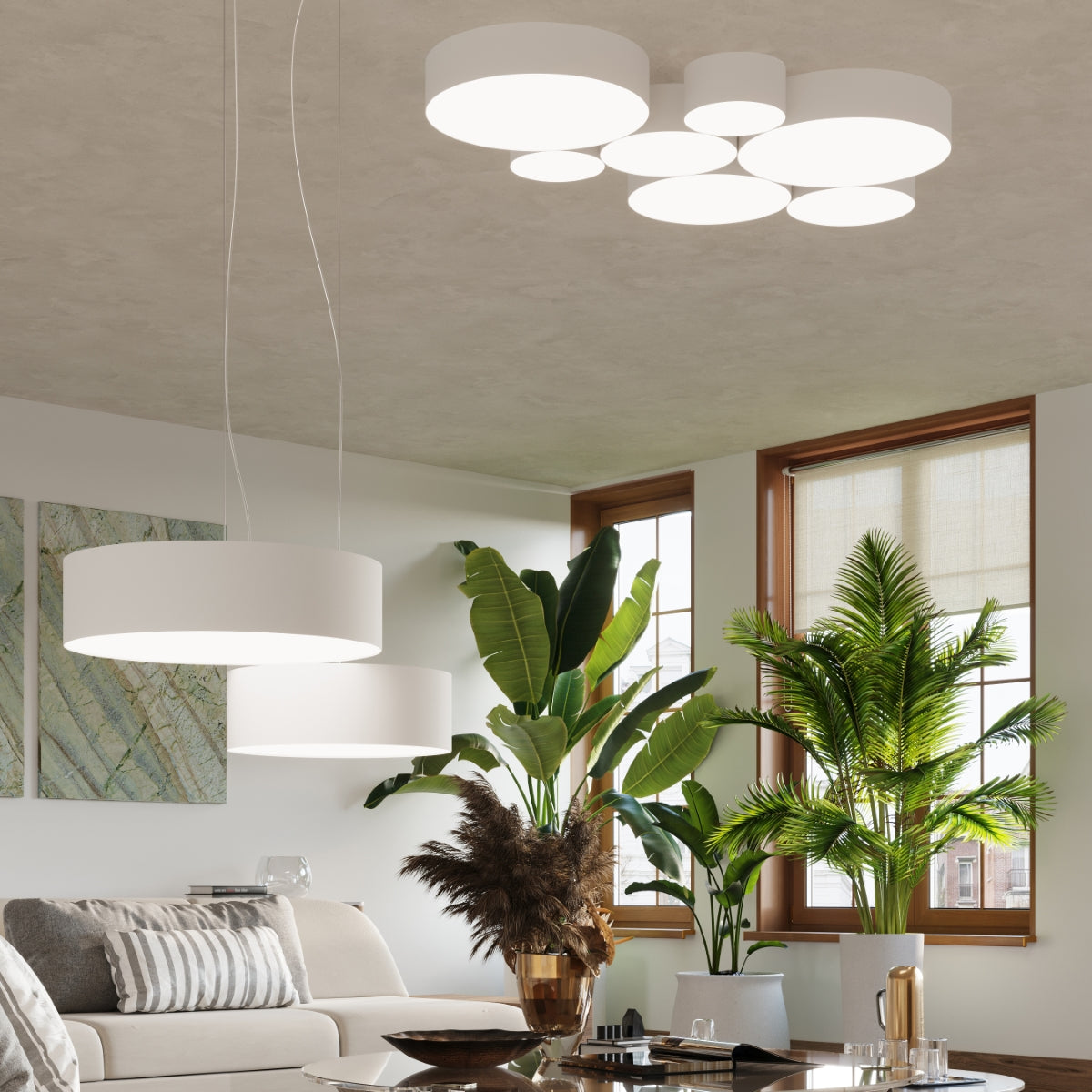 Ceiling lamp ARENA white