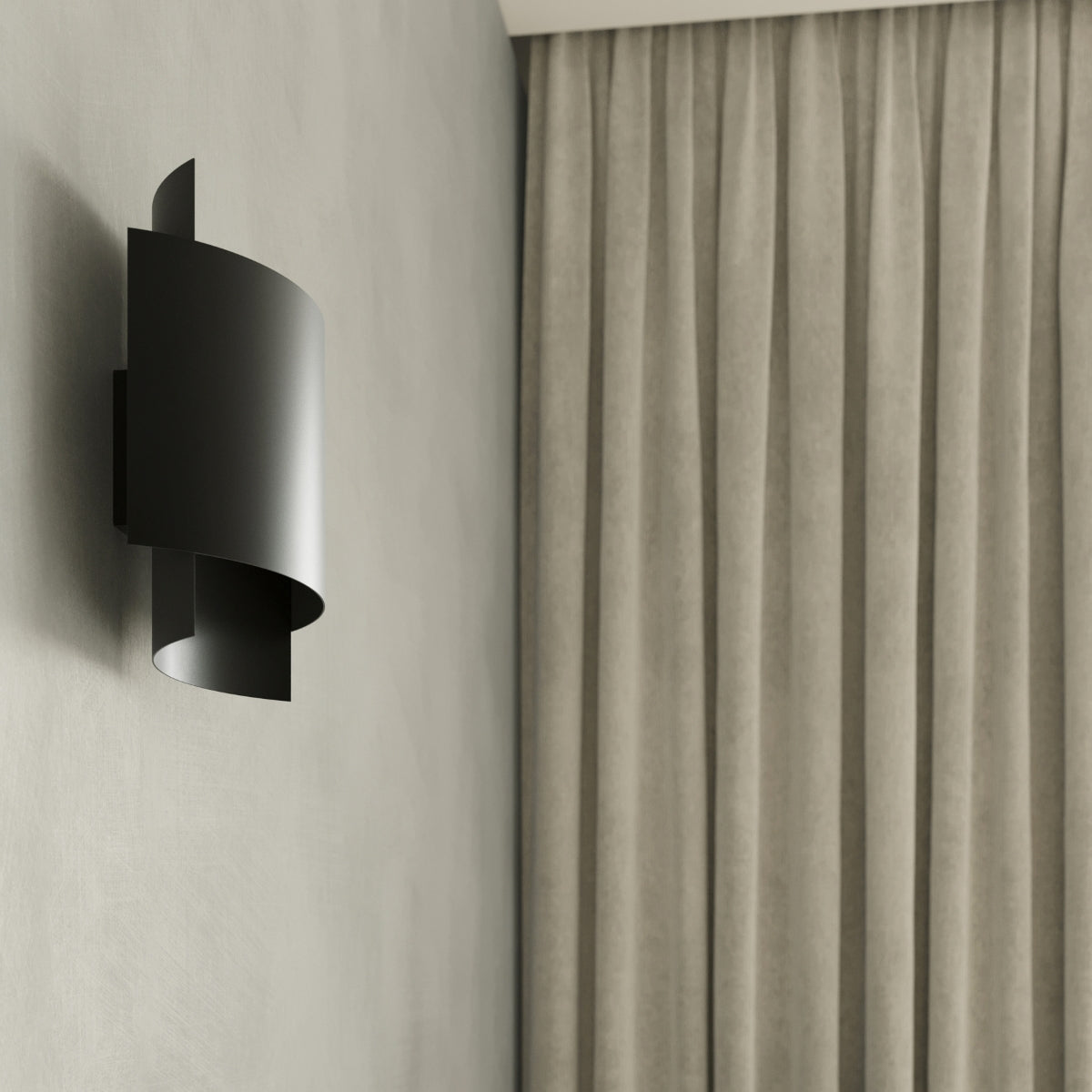 Wall lamp IMPACT black