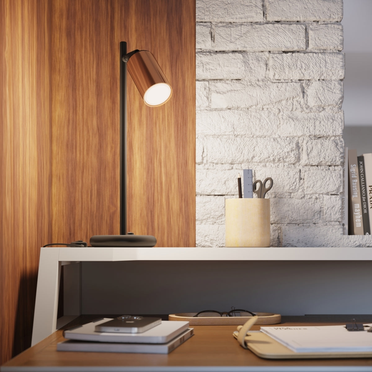 Ceiling lamp WINX 3 black/cooper