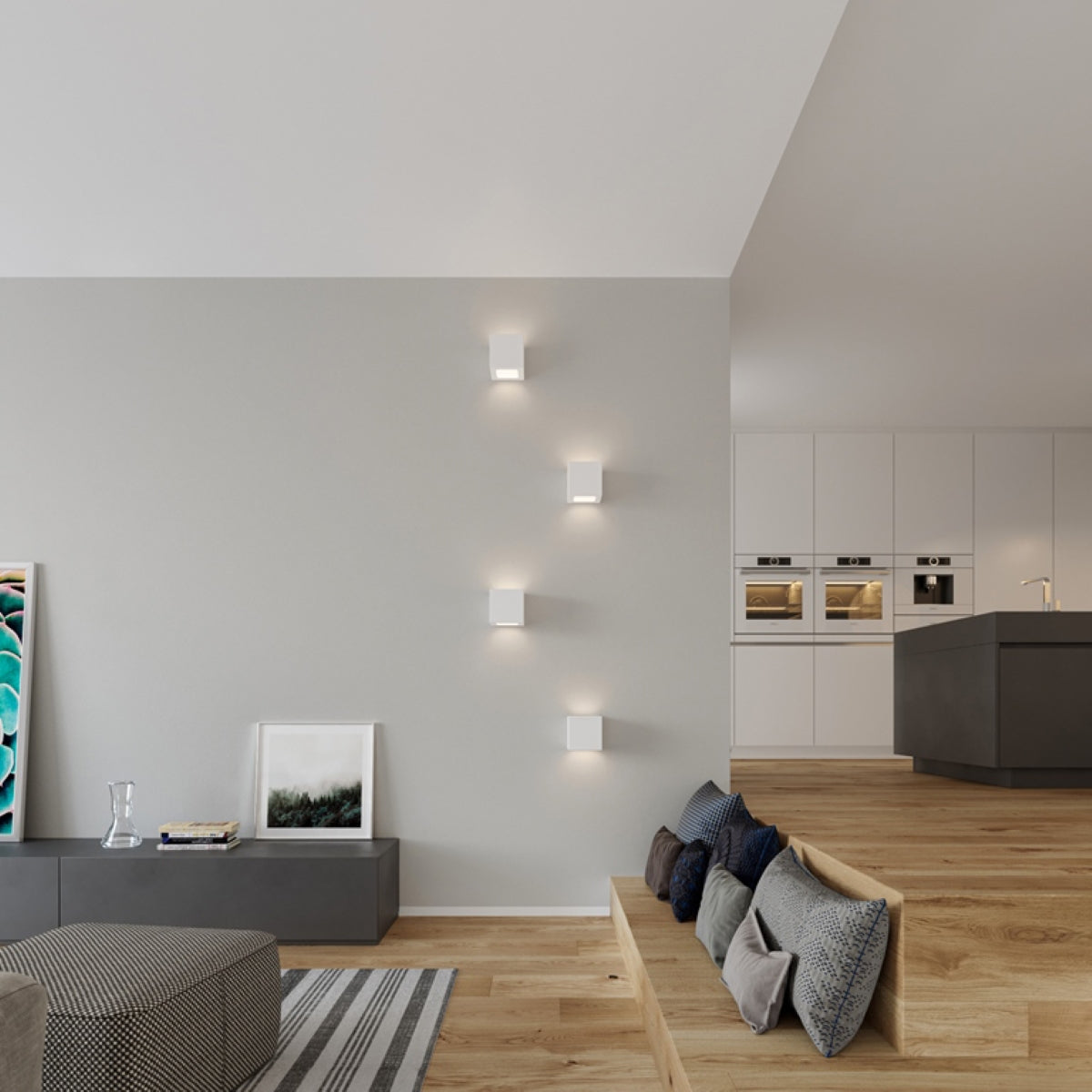 Wall lamp ceramic LEO