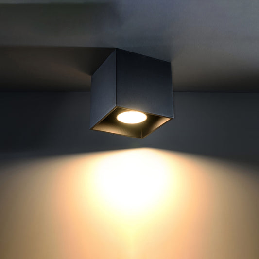 Ceiling lamp QUAD 1 black