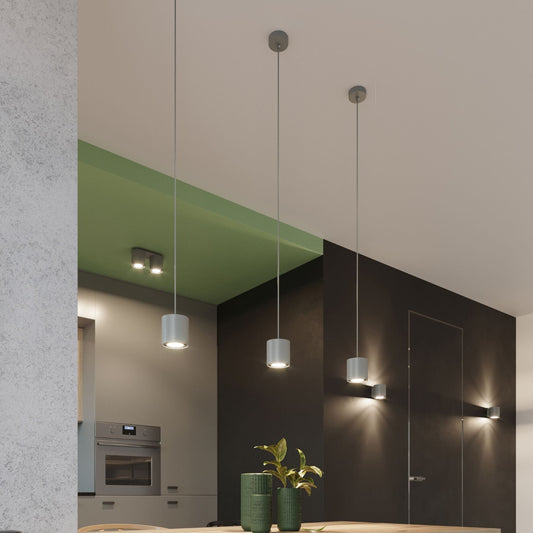 Pendant lamp ORBIS 1 grey