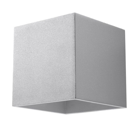 Wall lamp QUAD 1 grey