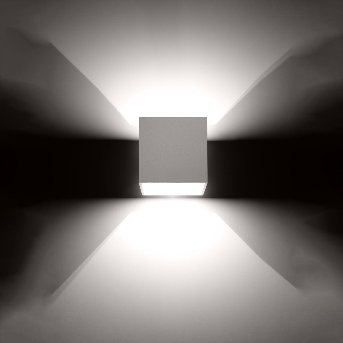 Wall lamp QUAD 1 white