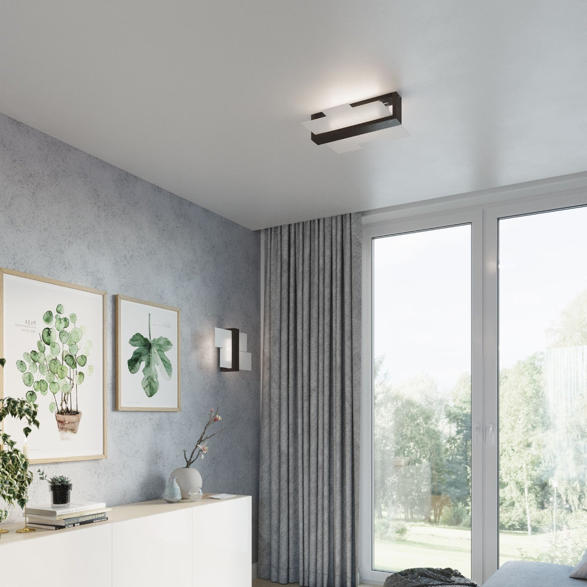 Wall lamp FENIKS 1 wenge