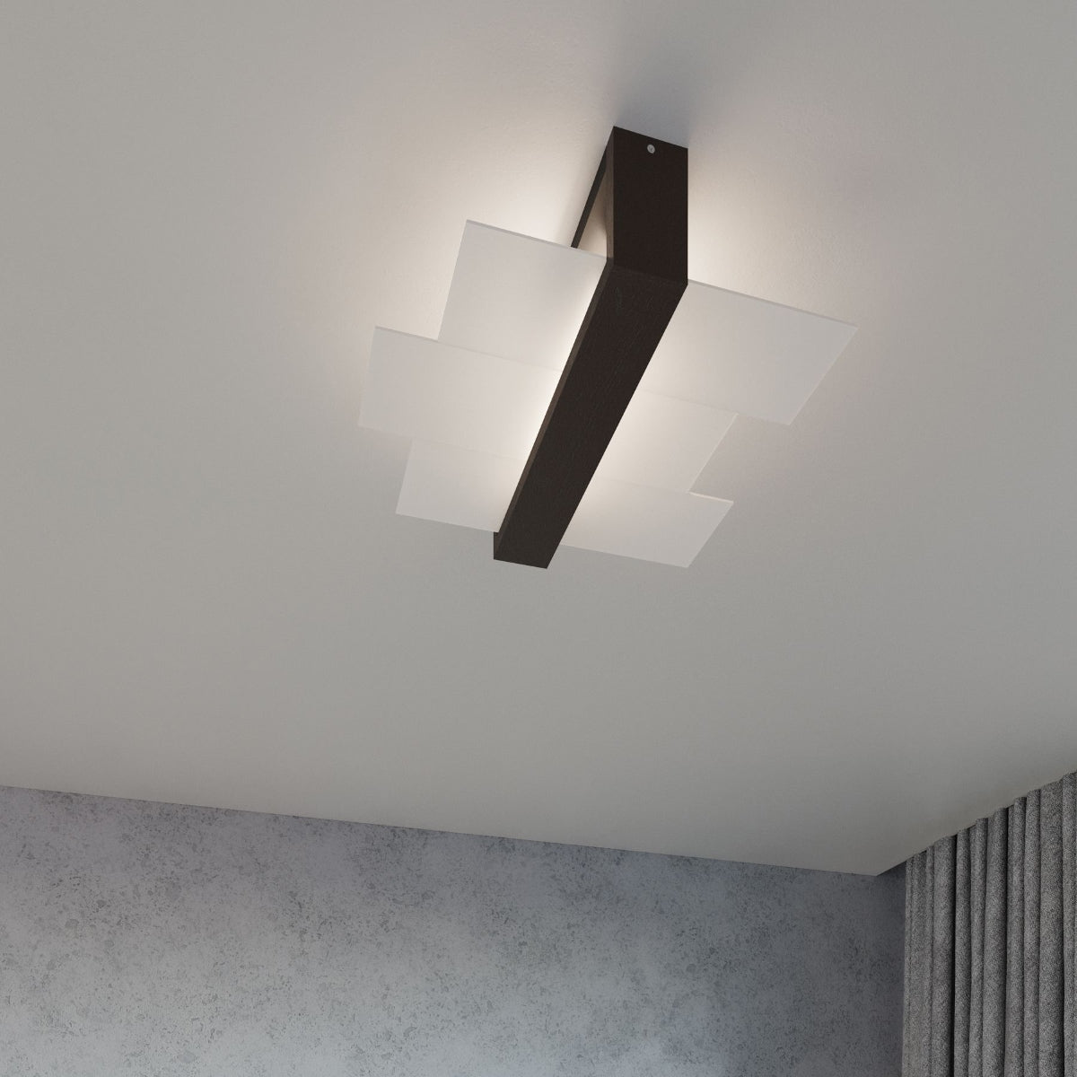 Wall lamp FENIKS 1 wenge