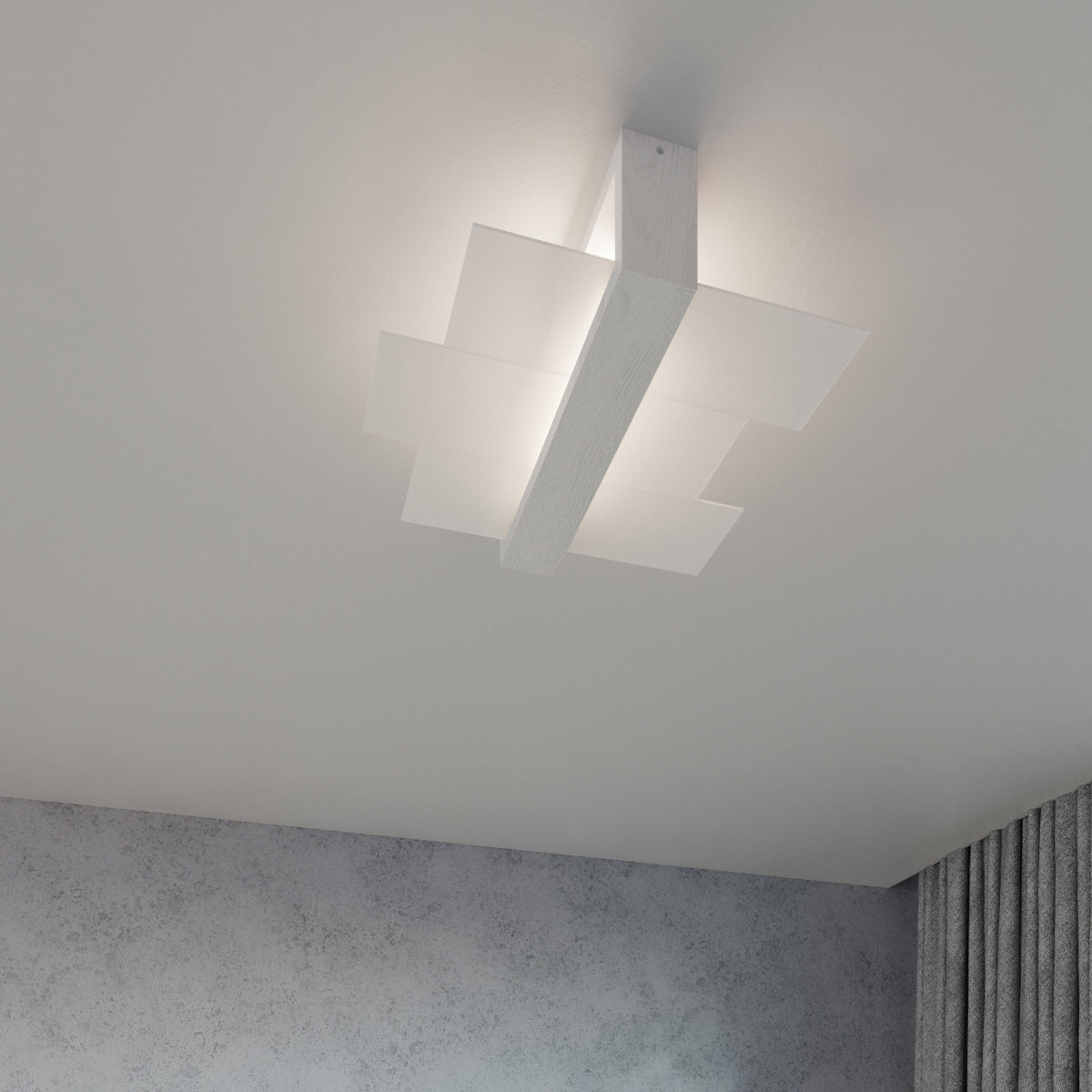 Ceiling lamp FENIKS 2 white