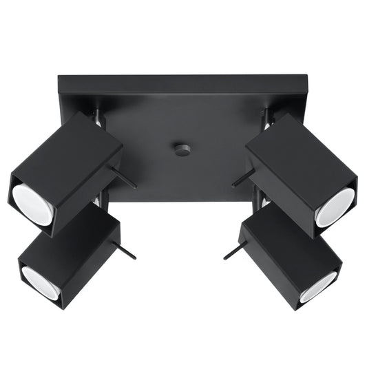 Ceiling lamp MERIDA 4 black