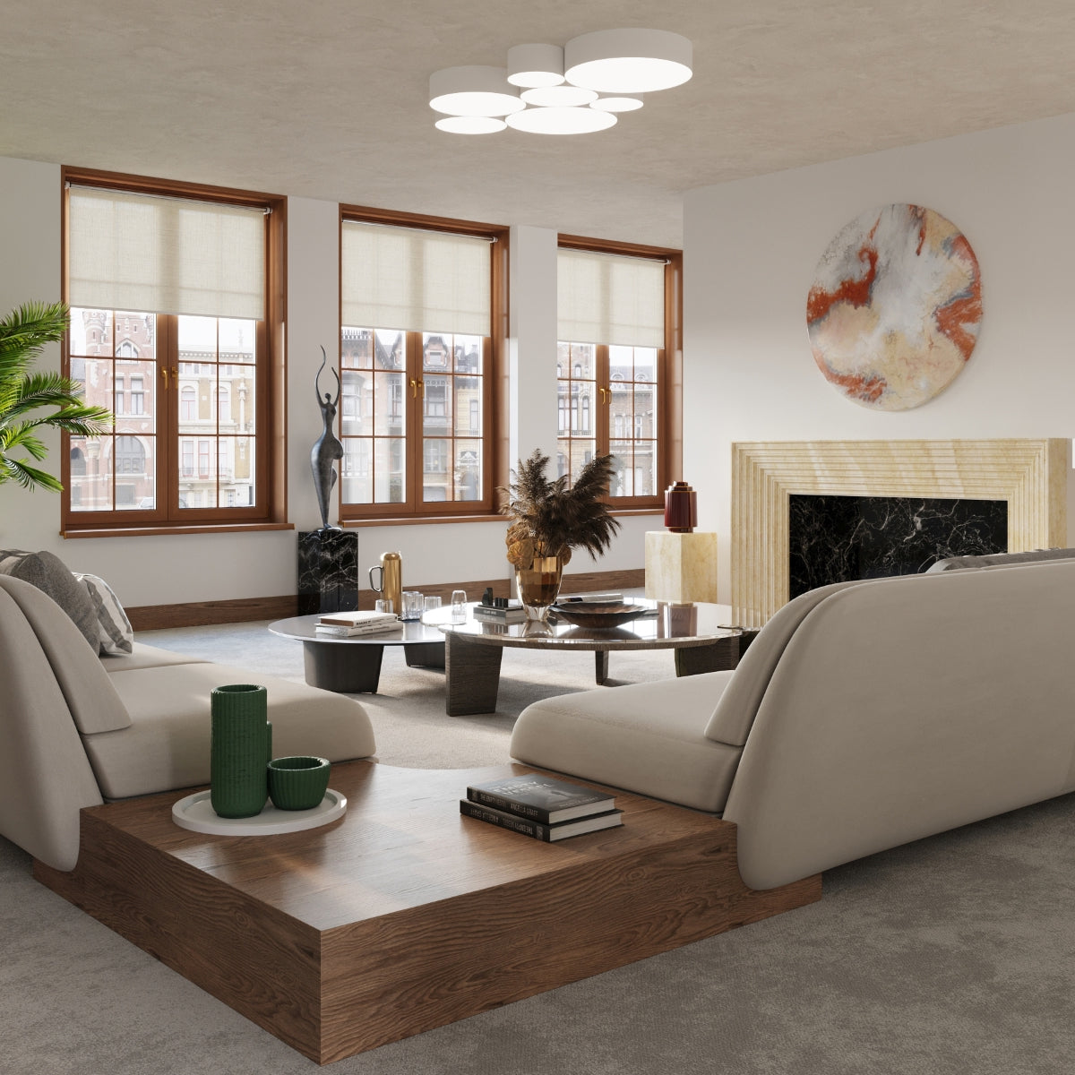 Ceiling lamp ARENA white