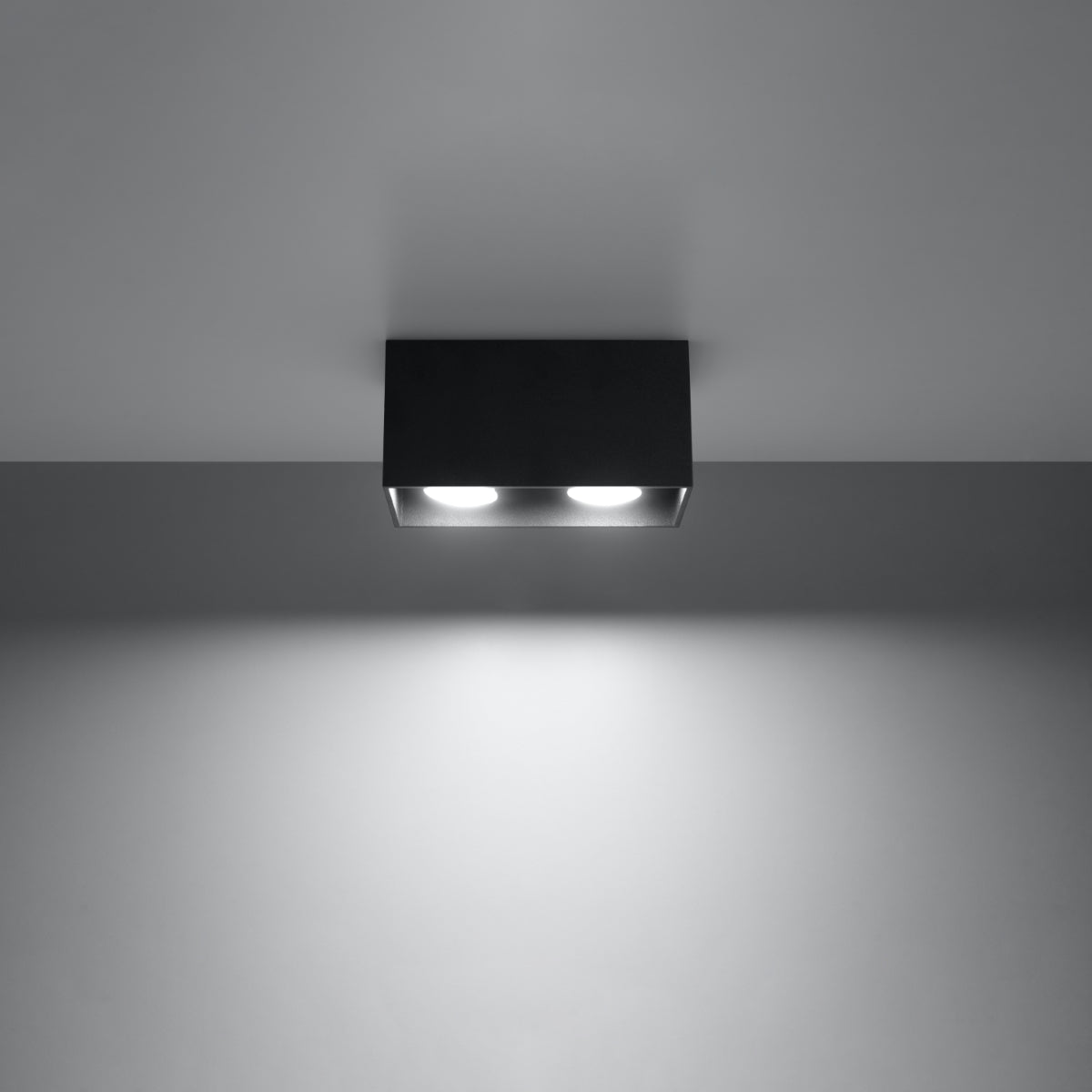 Ceiling lamp QUAD black