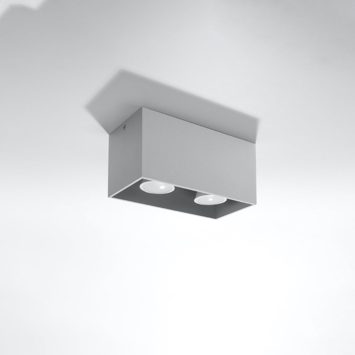 Ceiling lamp QUAD grey