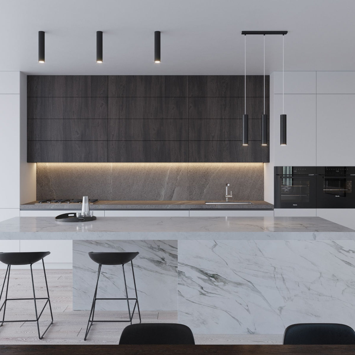 Ceiling lamp LAGOS 30 black