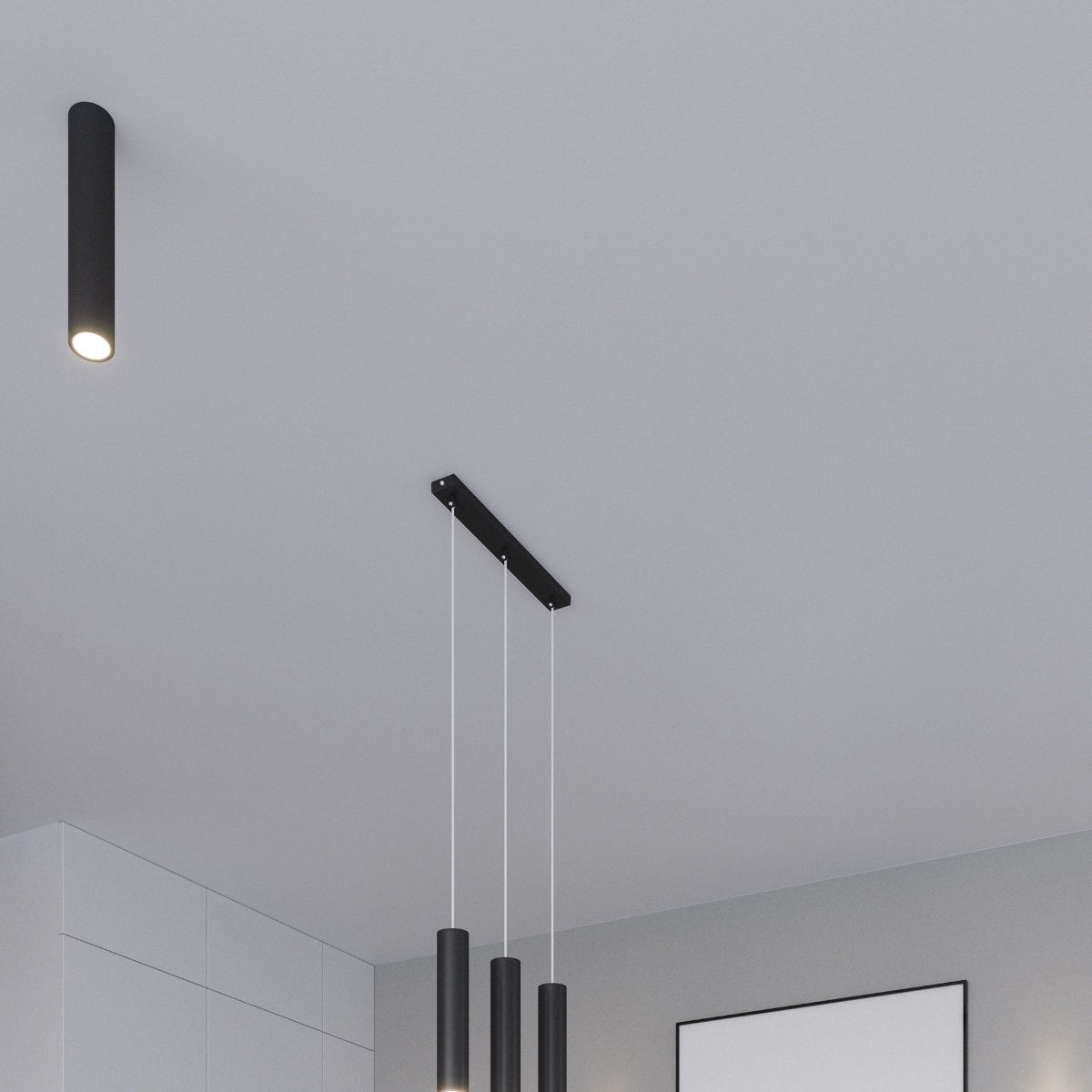 Ceiling lamp LAGOS 30 black