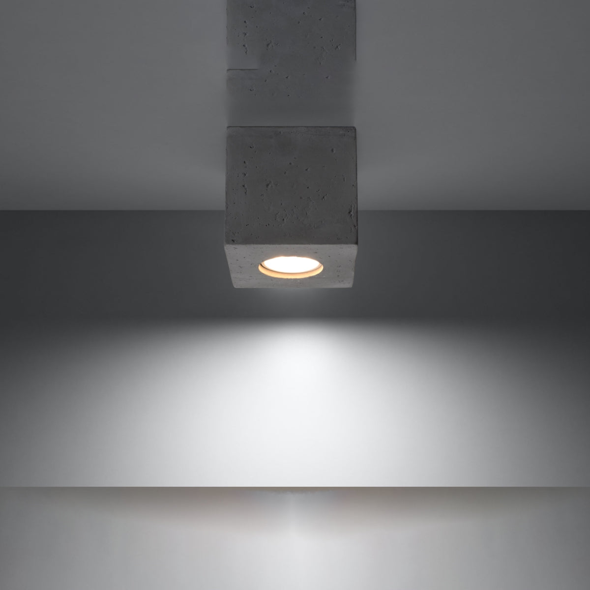 Ceiling lamp QUAD concrete