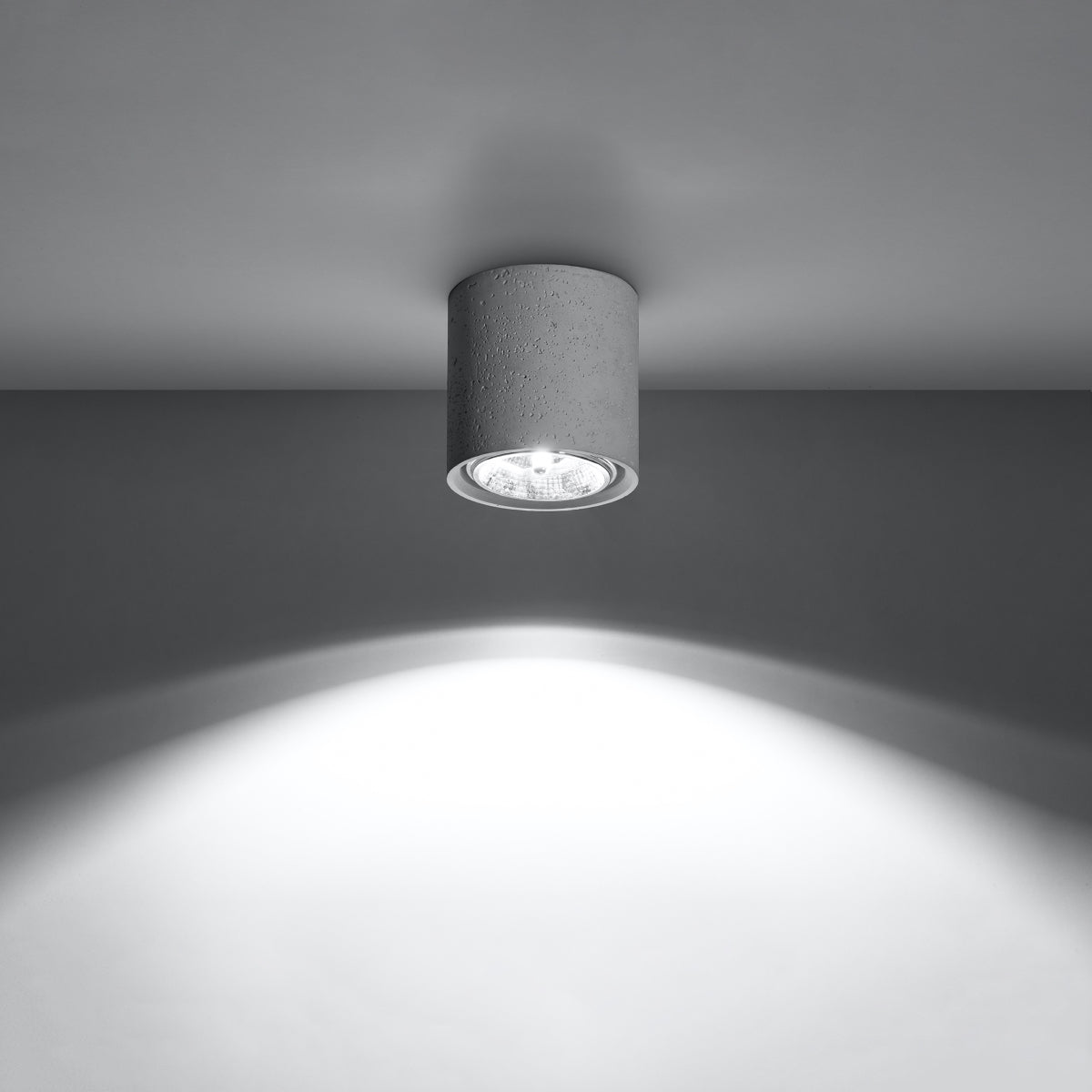 Ceiling lamp CULLO concrete