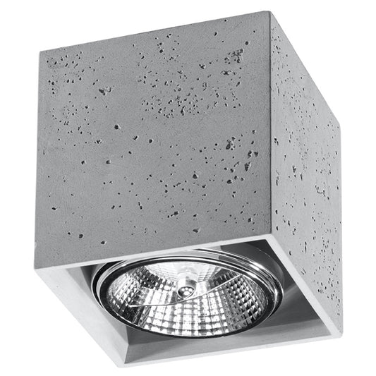 Ceiling lamp VALDE concrete