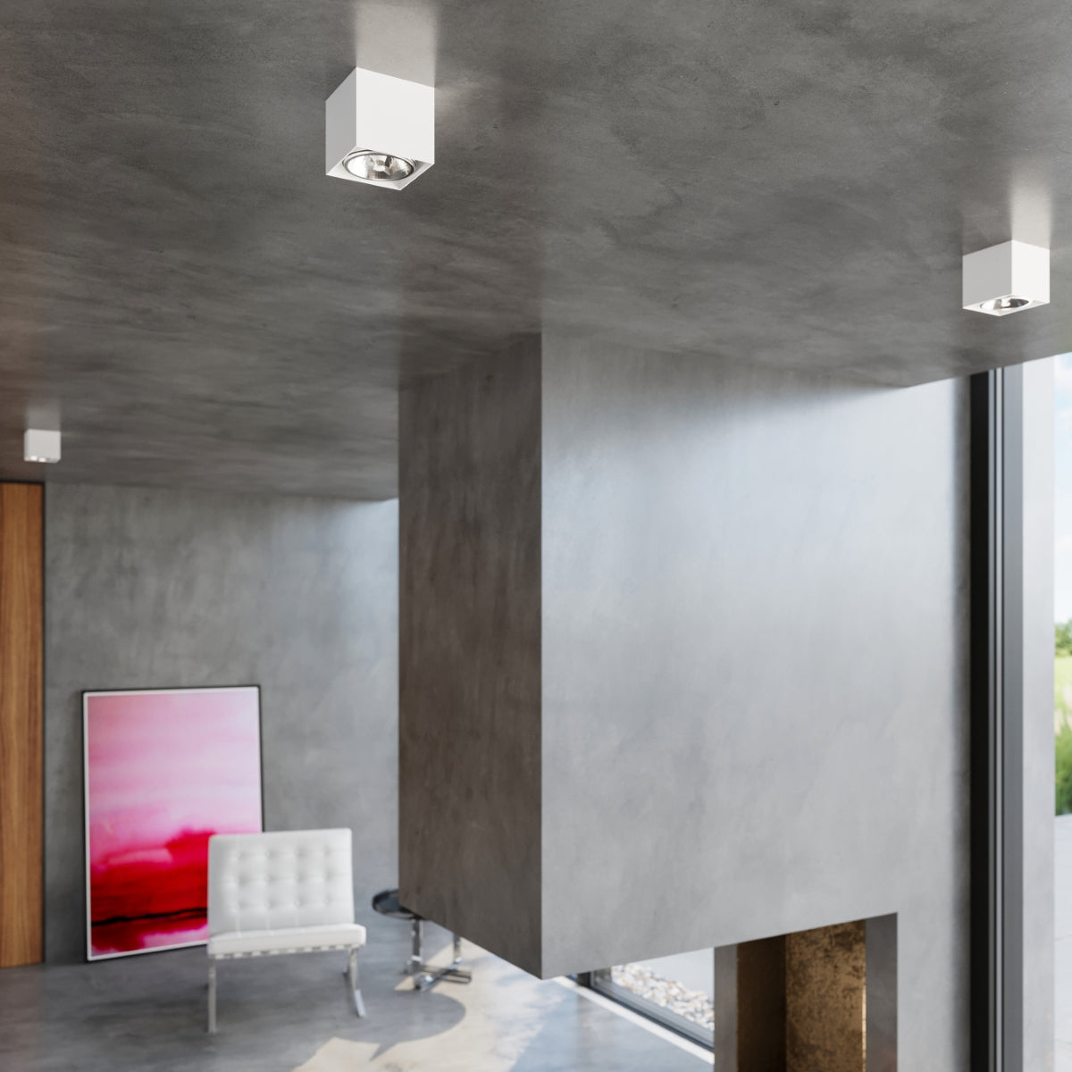 Ceiling lamp BLAKE white