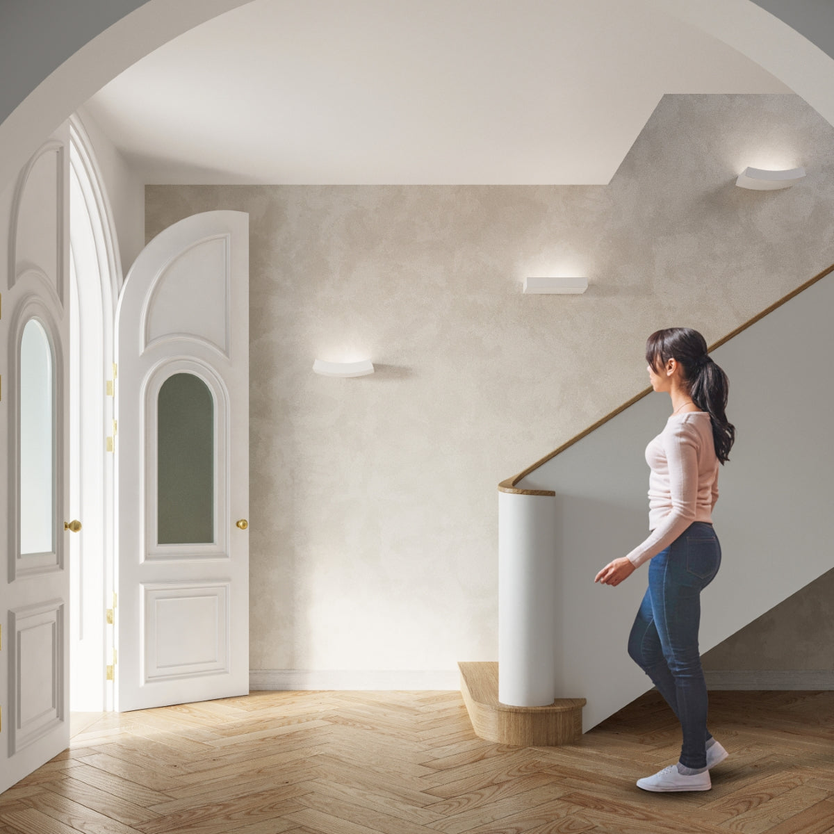 Wall lamp ceramic HATTOR