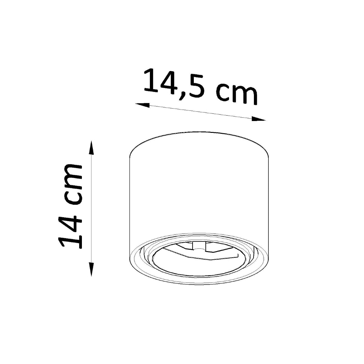 Wall lamp ceramic KALU