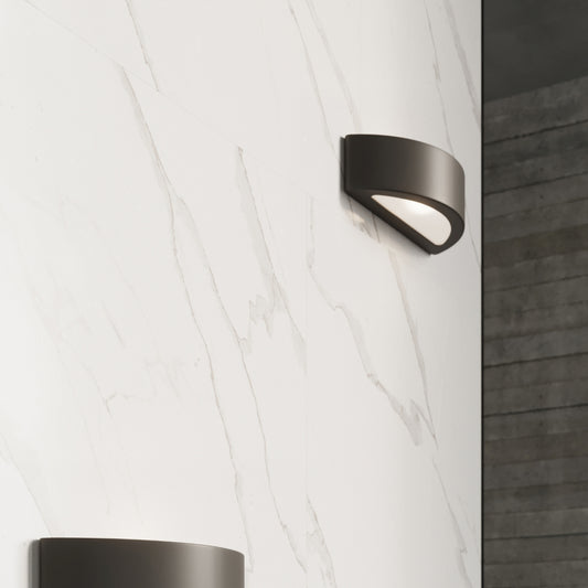 Wall lamp ceramic ATENA black