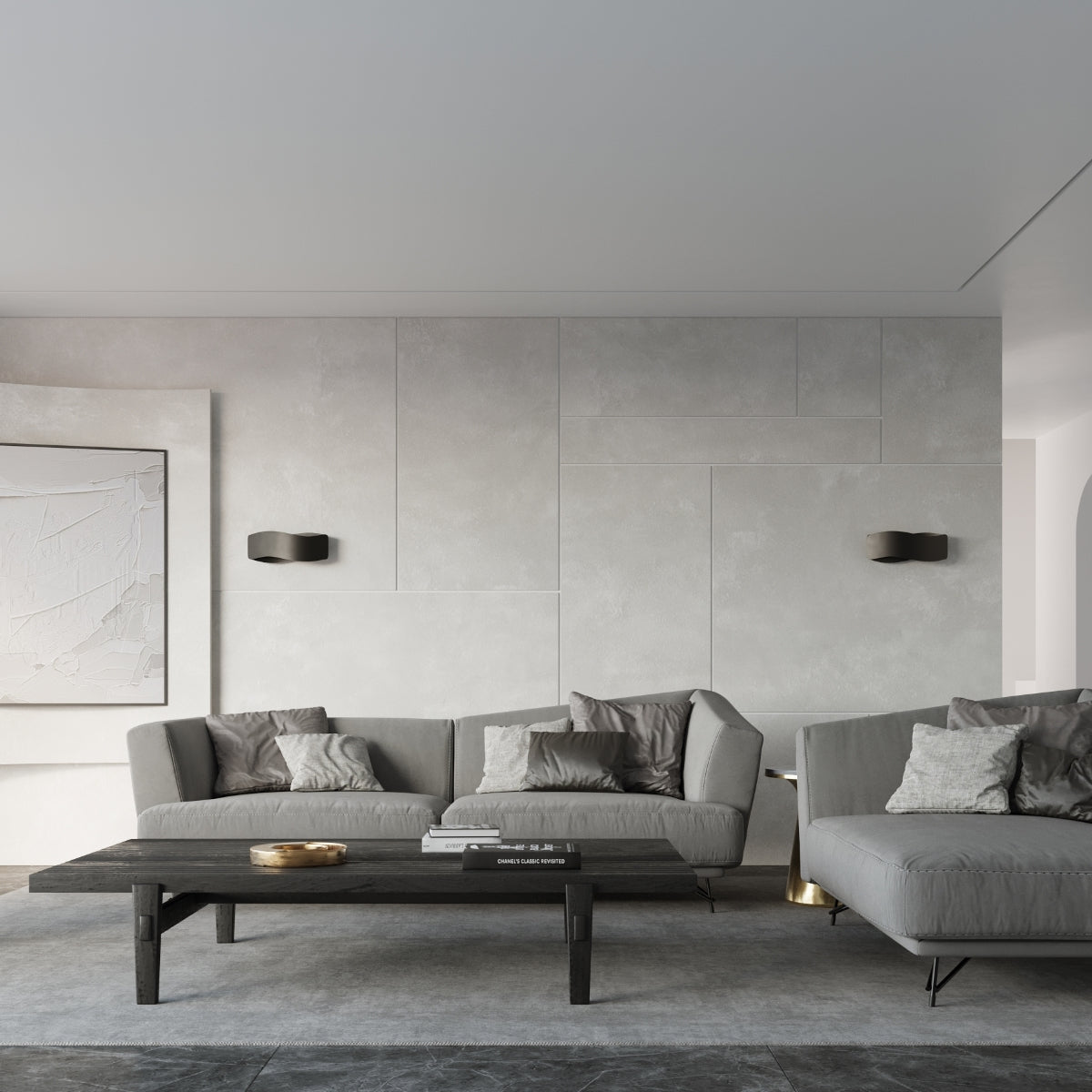 Wall lamp TILA 40 black