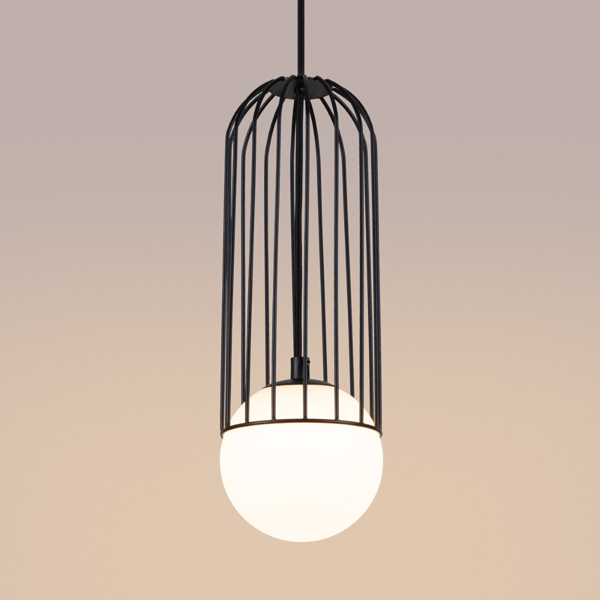 Pendant lamp BRINA 1 black