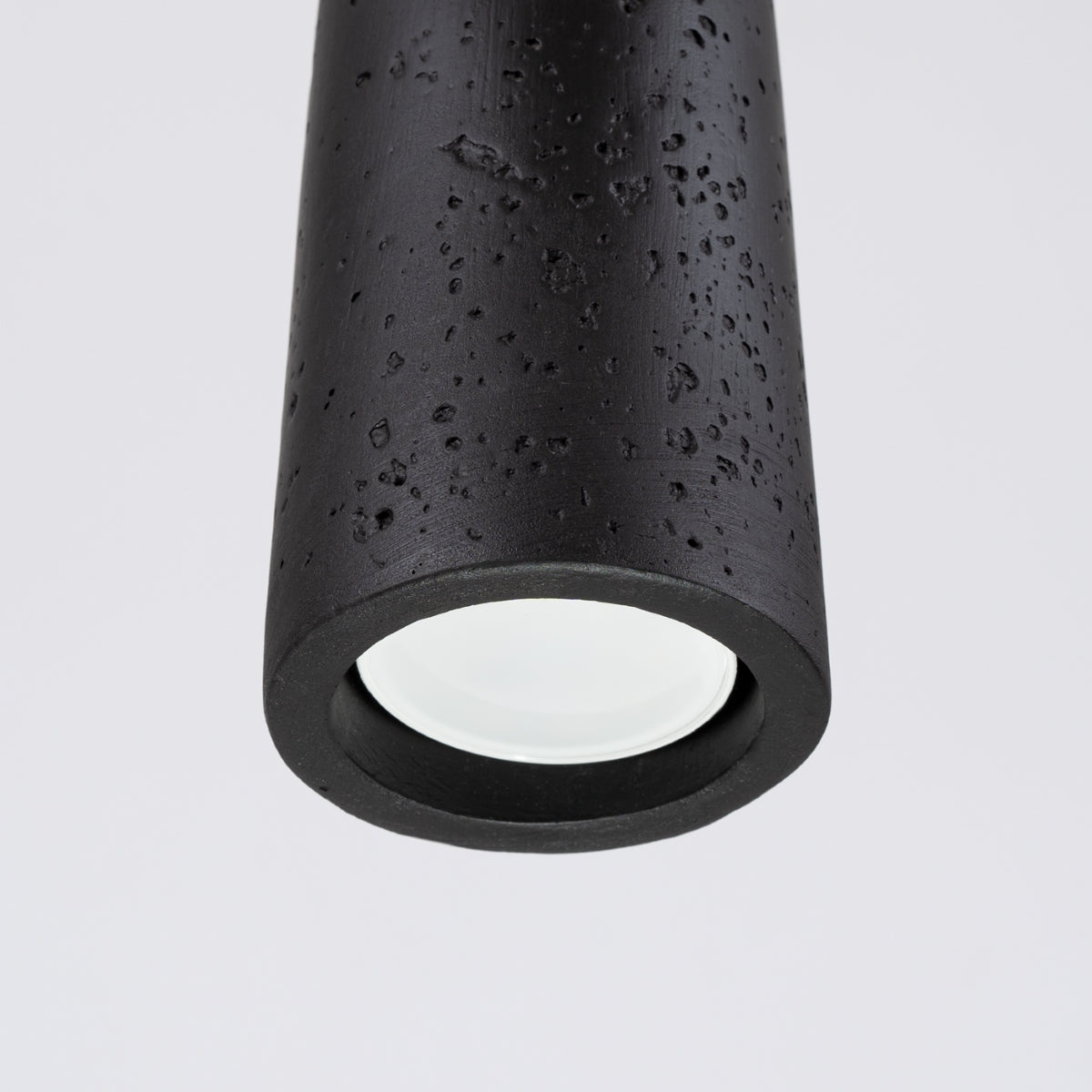 Pendant lamp ELECTRA black concrete