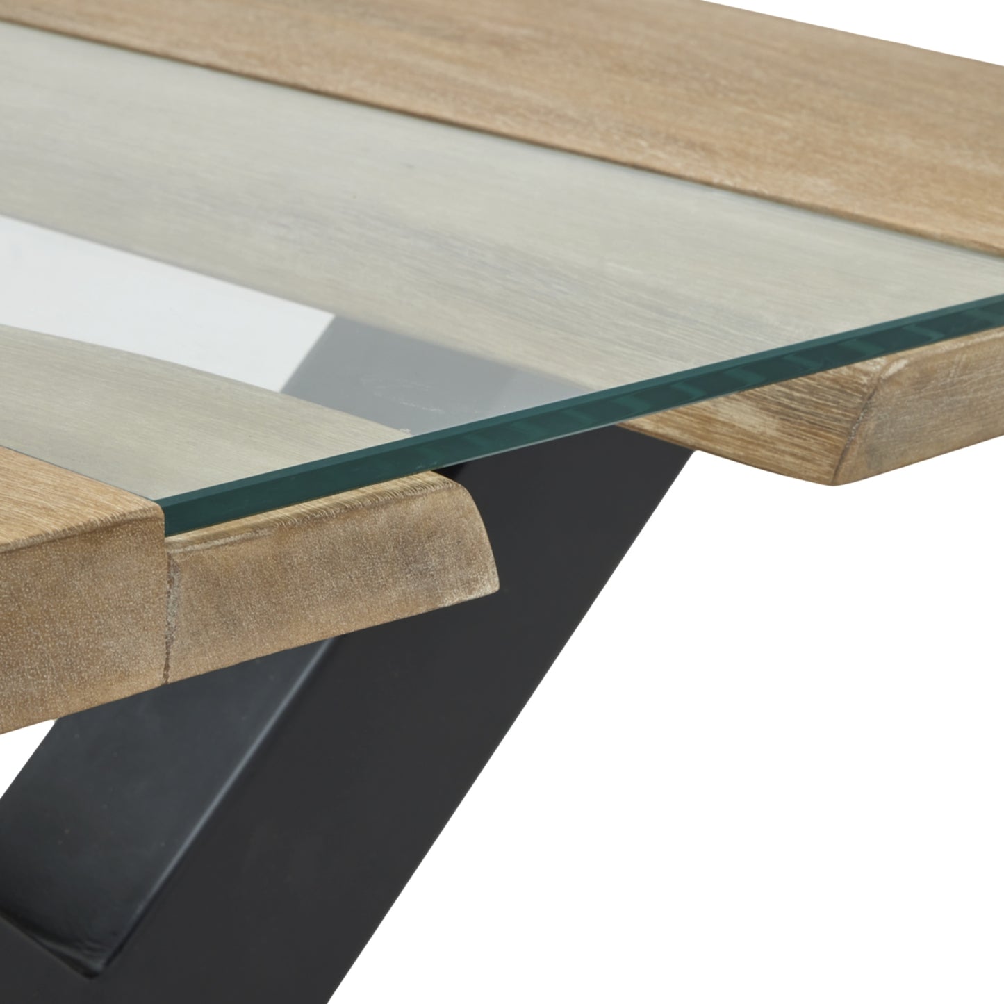 Live Edge Collection Light Acacia River Coffee Table – Solid Wood Designer Furniture UK