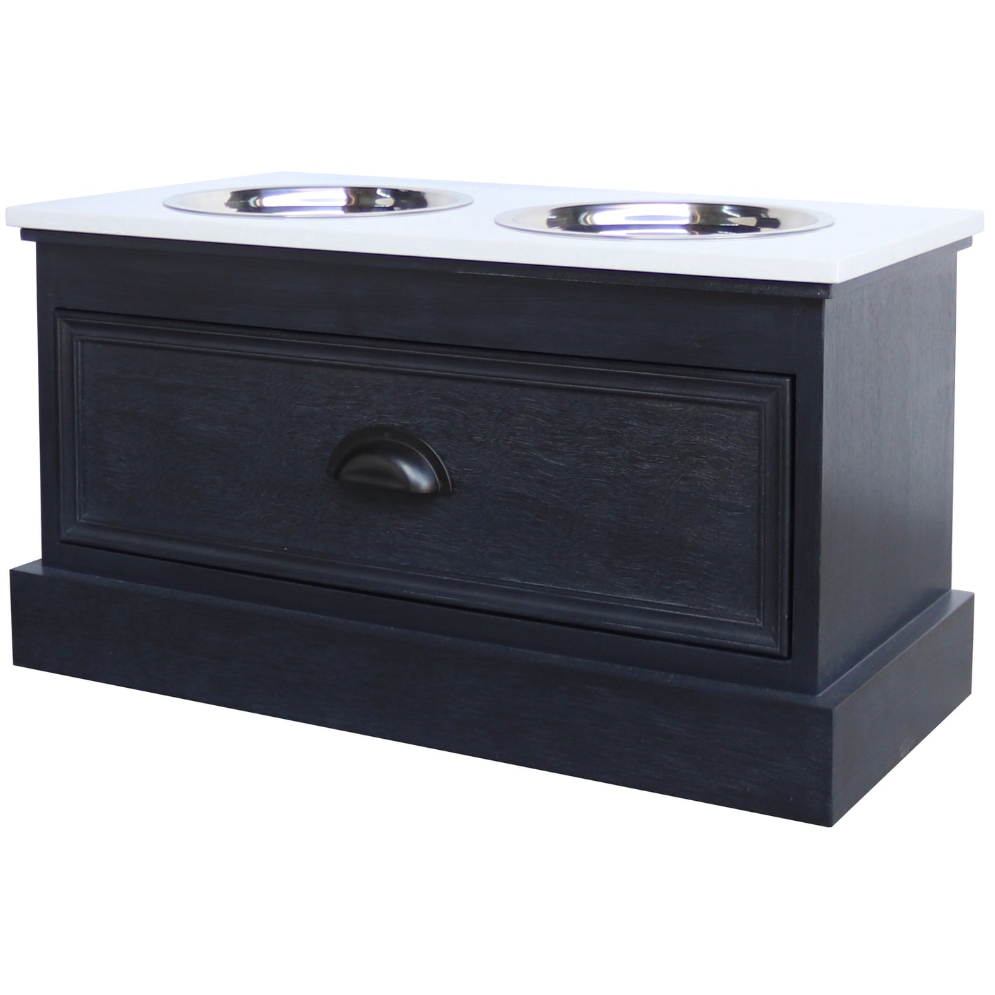 Contour Collection Pet Feeder Table – Raised Dog & Cat Bowl Stand UK