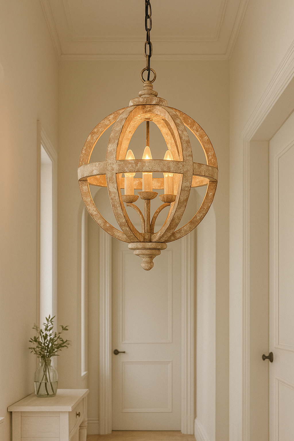 Solara Orb Pendant Ceiling Light – Modern Statement Lighting UK