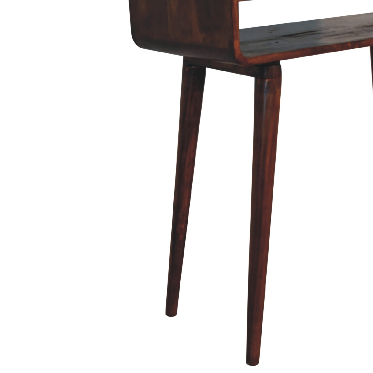 Sonata Chestnut Console Table – Handcrafted Solid Wood Hallway Table | Iris Design Collective